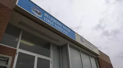 School on Blueberry River First Nation Engulfed in Flames in Northern B.C.