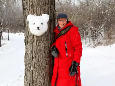 Snow Bears Return to Ottawa's Kichi Sibi Trail, Bringing Winter Joy Back