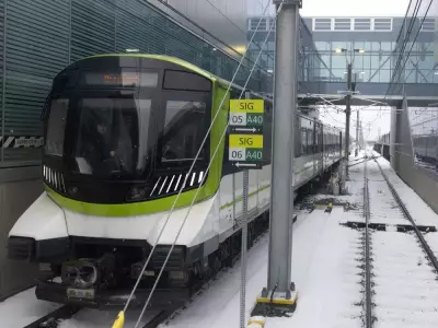 Snowfall Halts REM Service Between Deux-Montagnes and McGill Stations