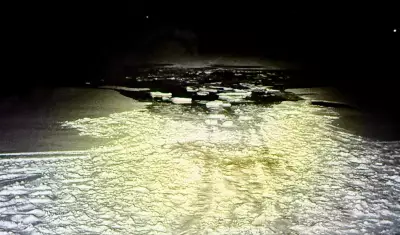 Snowmobiler Rescued from Rideau River After Ice Collapse Near Ottawa