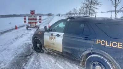 South Bruce Road Closures Persist After Winter Storm: OPP Update
