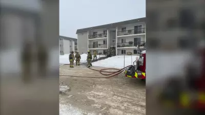 South Regina Apartment Fire Under Investigation on Pasqua Street