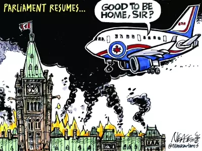 Steve Nease's Latest Cartoon Captures Canadian Political Landscape