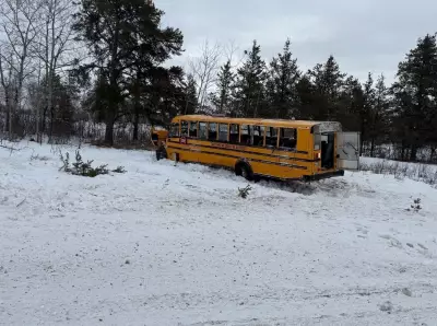 Three Patients Airlifted After Manitoba School Bus Crash Released from Winnipeg Hospital