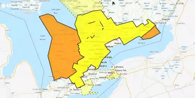 Toronto Snow Squall Warning Re-Issued: Up to 2 cm Expected on 'Bone-Chilling' Monday