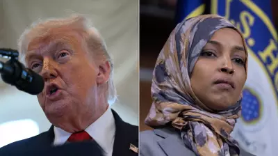 Trump Demands Jail or Deportation for Rep. Ilhan Omar in Late-Night Rant