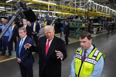 Trump's Ford Plant Gesture Sparks Controversy During Michigan Visit