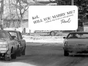 A Broadway Billboard Proposal: Saskatoon's 1980 Love Story