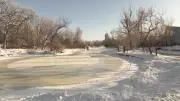 Assiniboine Park Duck Pond Opens for Skating in Winnipeg