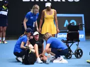 Canadian Tennis Star Stakusic Exits Australian Open in Wheelchair Amid Extreme Heat