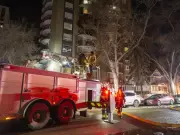 Downtown Edmonton Apartment Fire Injures Two, Forces 80 Residents to Evacuate