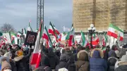 Iranian-Canadians Rally on Parliament Hill in Solidarity with Protesters in Iran