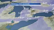 London's Snowfall Warning Lifted, But Flurries and Blowing Snow Continue