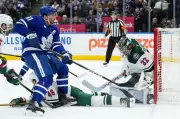 Nick Foligno's Hat Trick Powers Wild to 6-3 Victory Over Maple Leafs