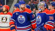 Oilers' Ekholm Doubtful for Sharks Game After Hat-Trick Performance
