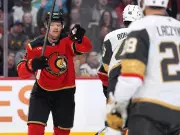 Ottawa Senators Dominate Vegas Golden Knights 7-1: Halliday Shines, Cozens Nets Two