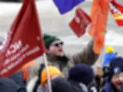 PSAC Members Rally at Parliament Hill to Protest Federal Job Cuts Amid Union Outcry