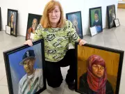 Red Deer Artist Humanizes Homelessness with Powerful Portrait Series in Calgary