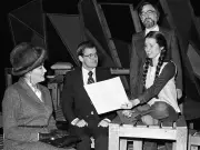 Saskatoon Gateway Players Rehearsed David and Lisa Play in 1980