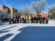 Saskatoon Winter Cyclists Brave Extreme Cold: 'The Biggest Challenge'