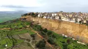Sicilian Town Evacuated as Landslide Leaves Homes Perched on Cliff Edge