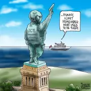 Tim Dolighan's Latest Cartoon Debuts in Toronto Sun on Jan. 12, 2026