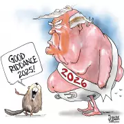 Tim Dolighan's New Cartoon for Jan. 2, 2026 Released by Toronto Sun