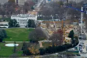 Trump Selects Marble for New White House Ballroom as East Wing Demolition Continues