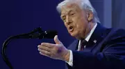 Trump's Mysterious Hand Bruise Sparks Health Questions at Davos Peace Board Event