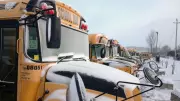 Widespread School Bus Cancellations Hit Southern Ontario Amid Freezing Rain