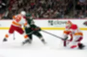 Wild Dominate Flames 4-1 Behind Gustavsson's 29 Saves in NHL Showdown