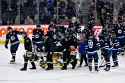 Winnipeg Jets' Haydn Fleury Suffers Scary Injury After Violent Board Collision