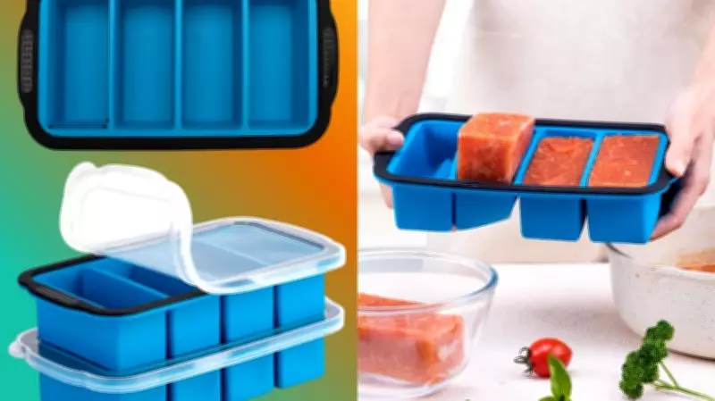 Affordable Silicone Freezer Trays: The Meal Prep Secret for Solo Cooks