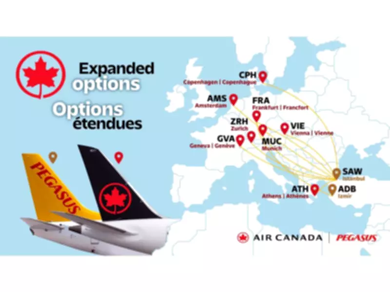 Air Canada and Pegasus Airlines Forge Partnership to Expand Travel to Türkiye
