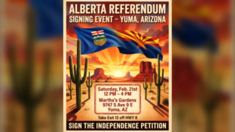 Alberta Separatists Target Snowbird Supporters in Arizona for Weekend Rally