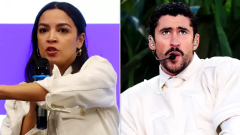 AOC Mocks GOP Outrage Over Bad Bunny's Super Bowl Halftime Performance