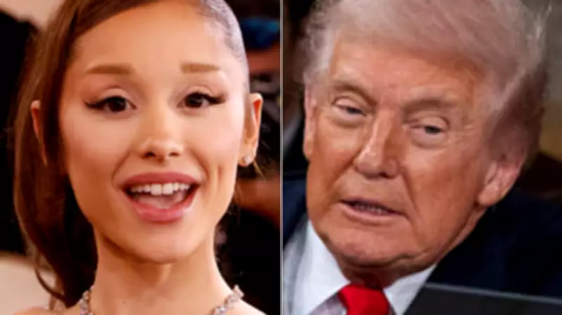 Ariana Grande's Wicked Spoof Targets Trump's Plummeting Approval Ratings