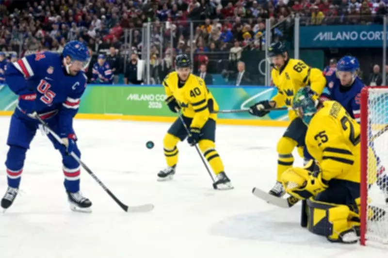 Auston Matthews Leads U.S. to Overtime Win Over Sweden in Olympic Hockey