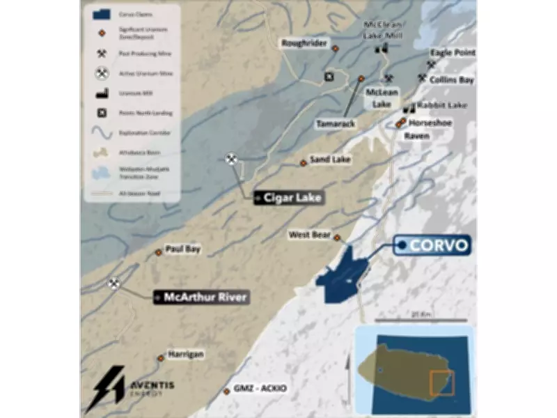 Aventis Energy Launches Winter Drilling at Corvo Uranium Project in Saskatchewan