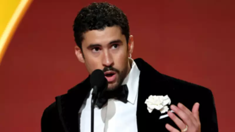 Bad Bunny Uses Grammy Win to Condemn ICE, Trump Immigration Policies