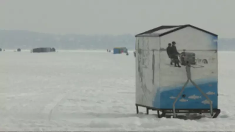 Barrie Offers Free Ice Fishing Huts for Family Day Weekend