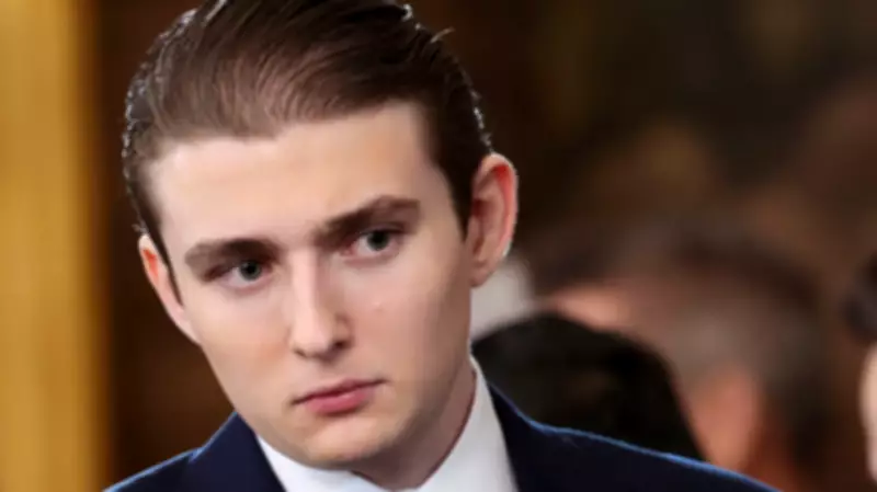 Barron Trump's Blue Tie Sparks Media Frenzy at State of the Union Address