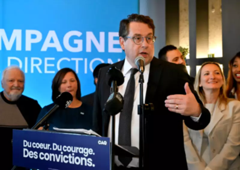Bernard Drainville Officially Launches Campaign to Succeed François Legault as CAQ Leader