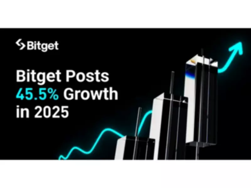 Bitget Achieves 45.5% Growth, Ranks 6th Among Global Crypto Exchanges in 2025