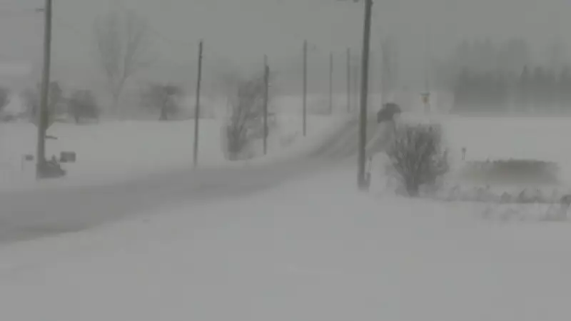 Blowing Snow Advisory Issued for Kitchener-Waterloo Region on Friday Afternoon