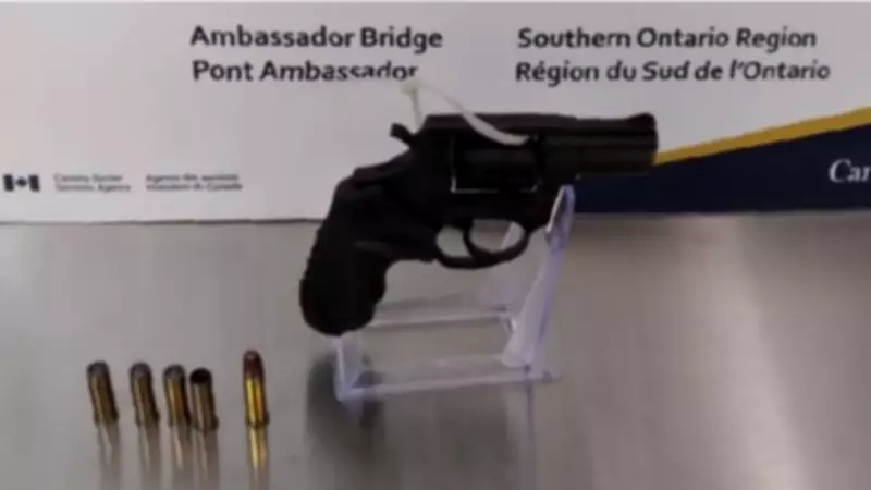 Border Seizures: 10 Guns Intercepted at Ambassador and Peace Bridges