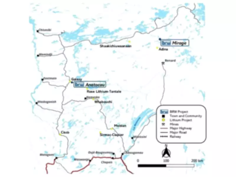 Brunswick Exploration Files Maiden Mineral Resource Estimate for Mirage Lithium Project