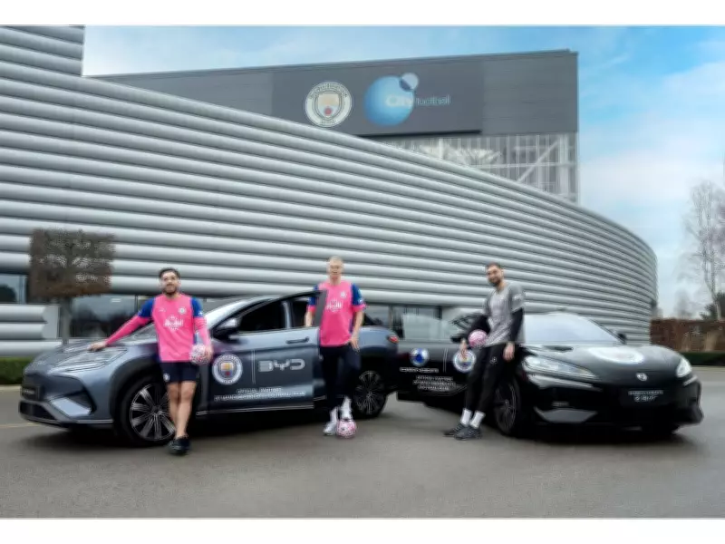 BYD Forges Landmark Partnership with Manchester City as Official Automotive Partner