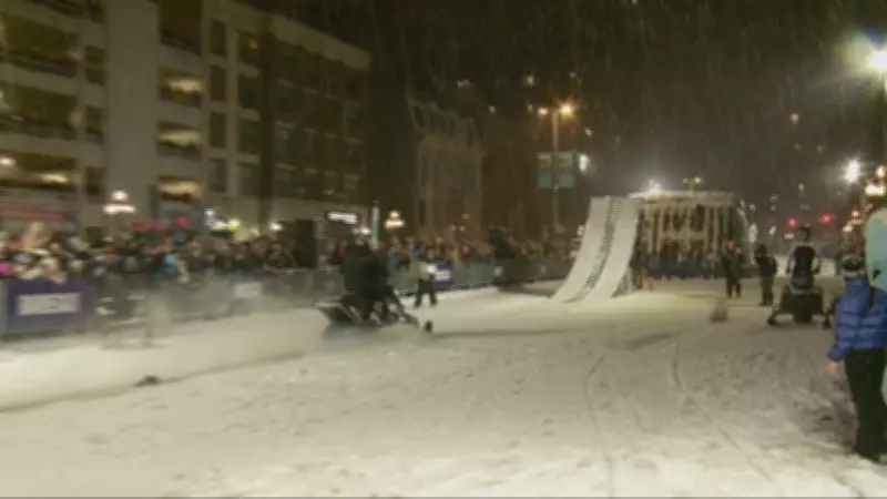 ByWard Market Snowmobile Freestyle Event Postponed Friday, Continues Saturday and Sunday