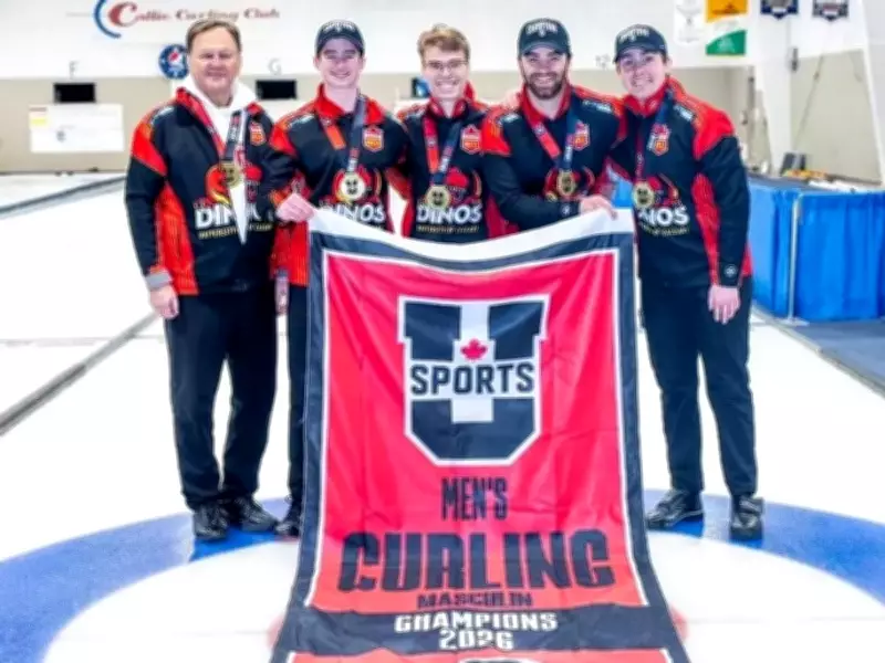 Calgary Dinos Win U SPORTS Men's Curling Championship in Dramatic Fashion